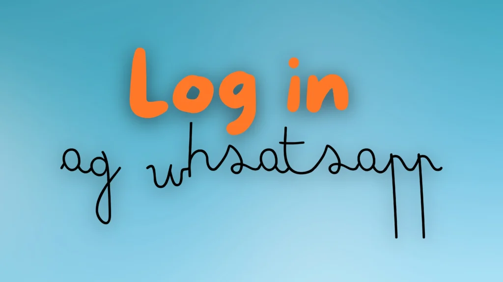 login Ag WhatsApp