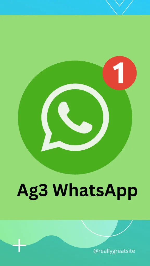 Ag3 WhatsApp