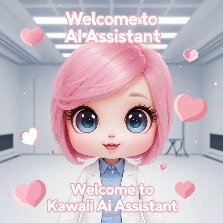 Cute UI Elements Kawaii Buttons and Sliders via Kawaii AI Mod APK