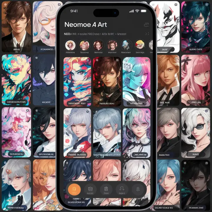 Diverse Art Styles A Gallery of NeoMoe AI Creations